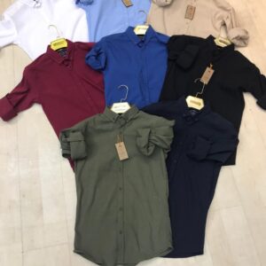 Men Shirt Slim Fit lycra turkish manufacturer beyefendi
