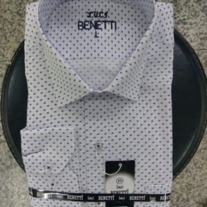 Men Shirts Classic self-patterned Benetti Turkish Manufacturer