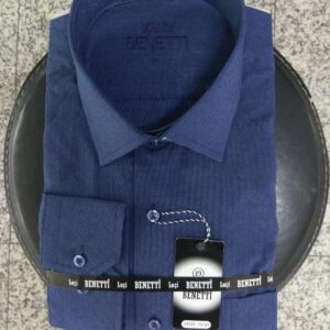 Men Shirts Classic self-patterned Benetti Turkish Manufacturer