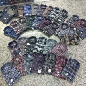 Men Shirts Classic winter cotton (x16) Benetti Turkish Manufacturer