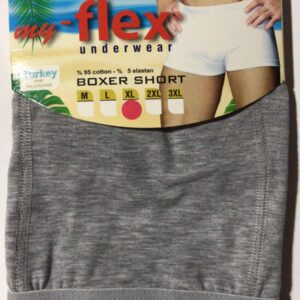 men boxer gray cotton turkish manufacturer my-flex