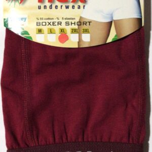 men boxer red cotton turkish manufacturer my-flex