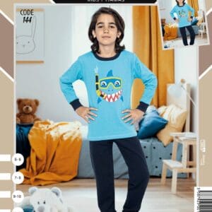 boy pajamas set mixed color